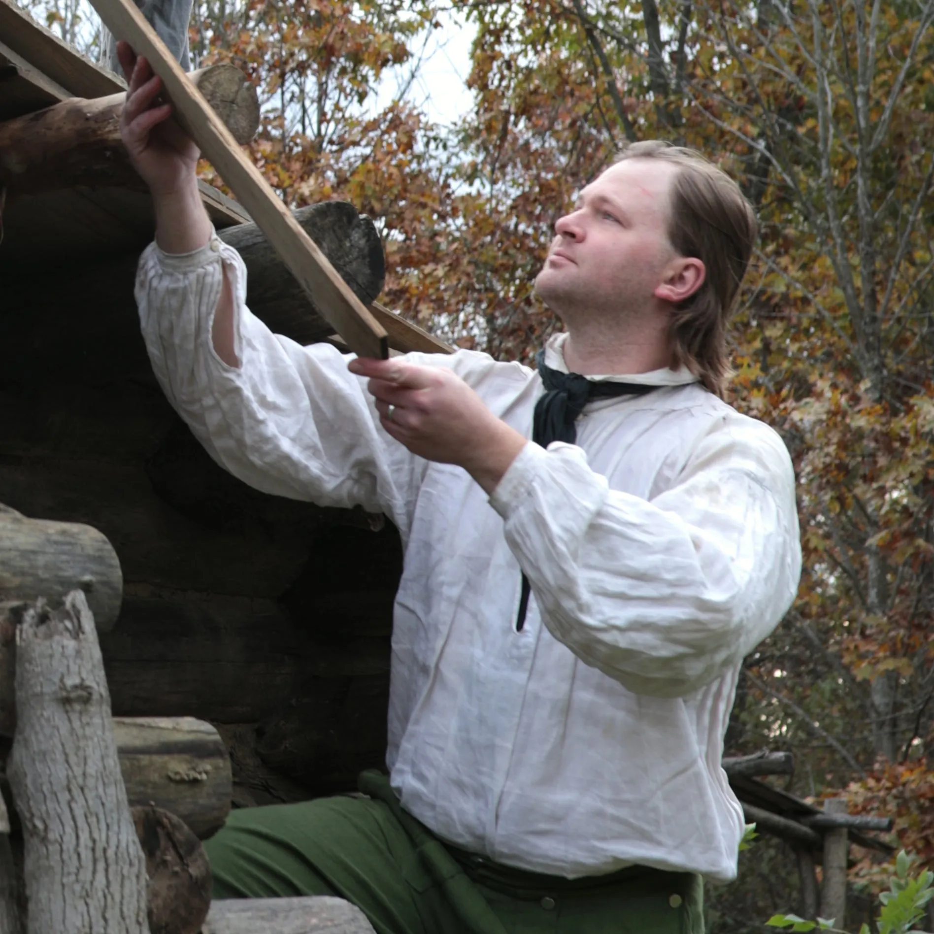 18th Century Workshirt Linen