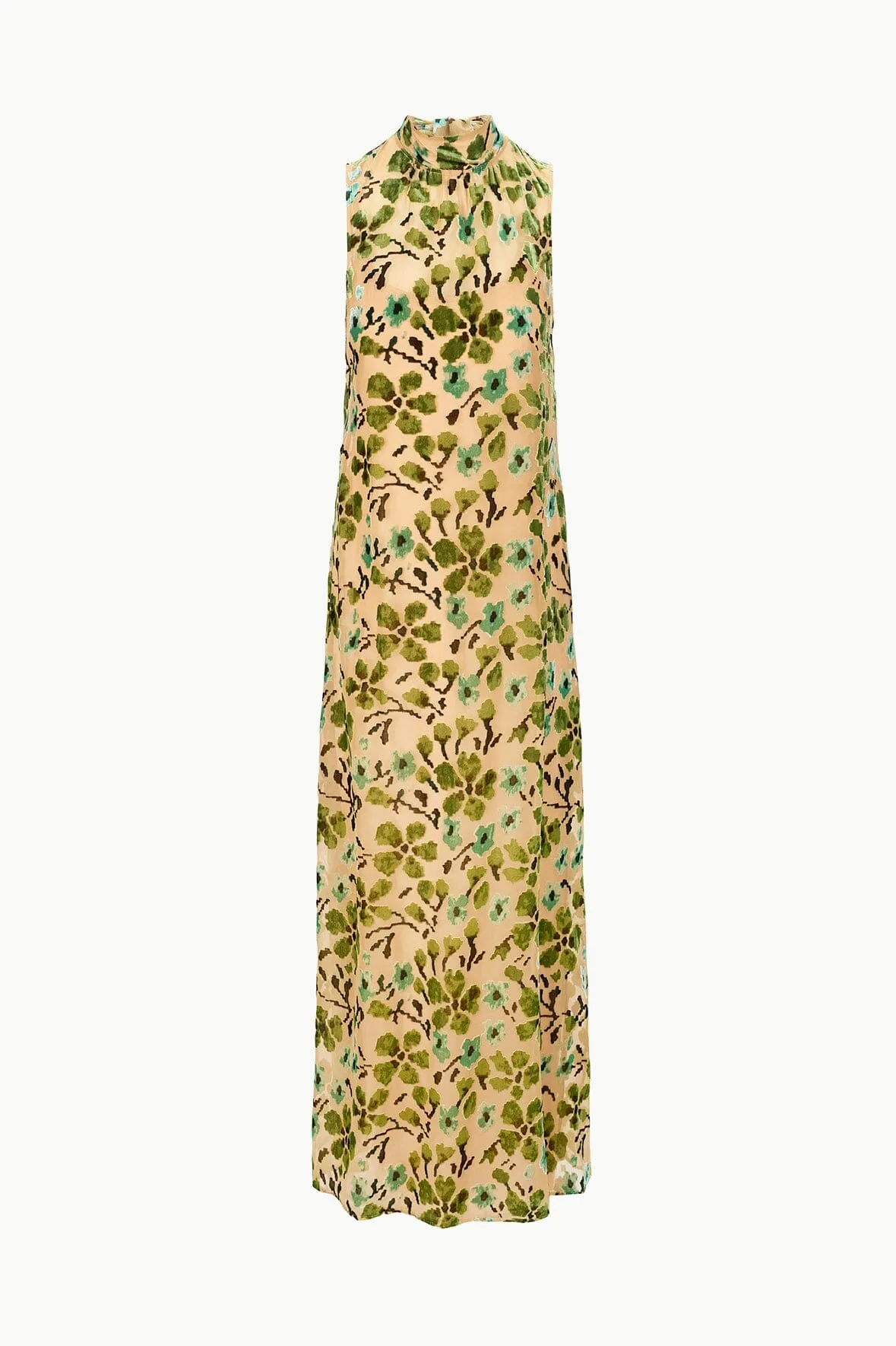 ALBEE DRESS | MOSS FLORAL TAPESTRY