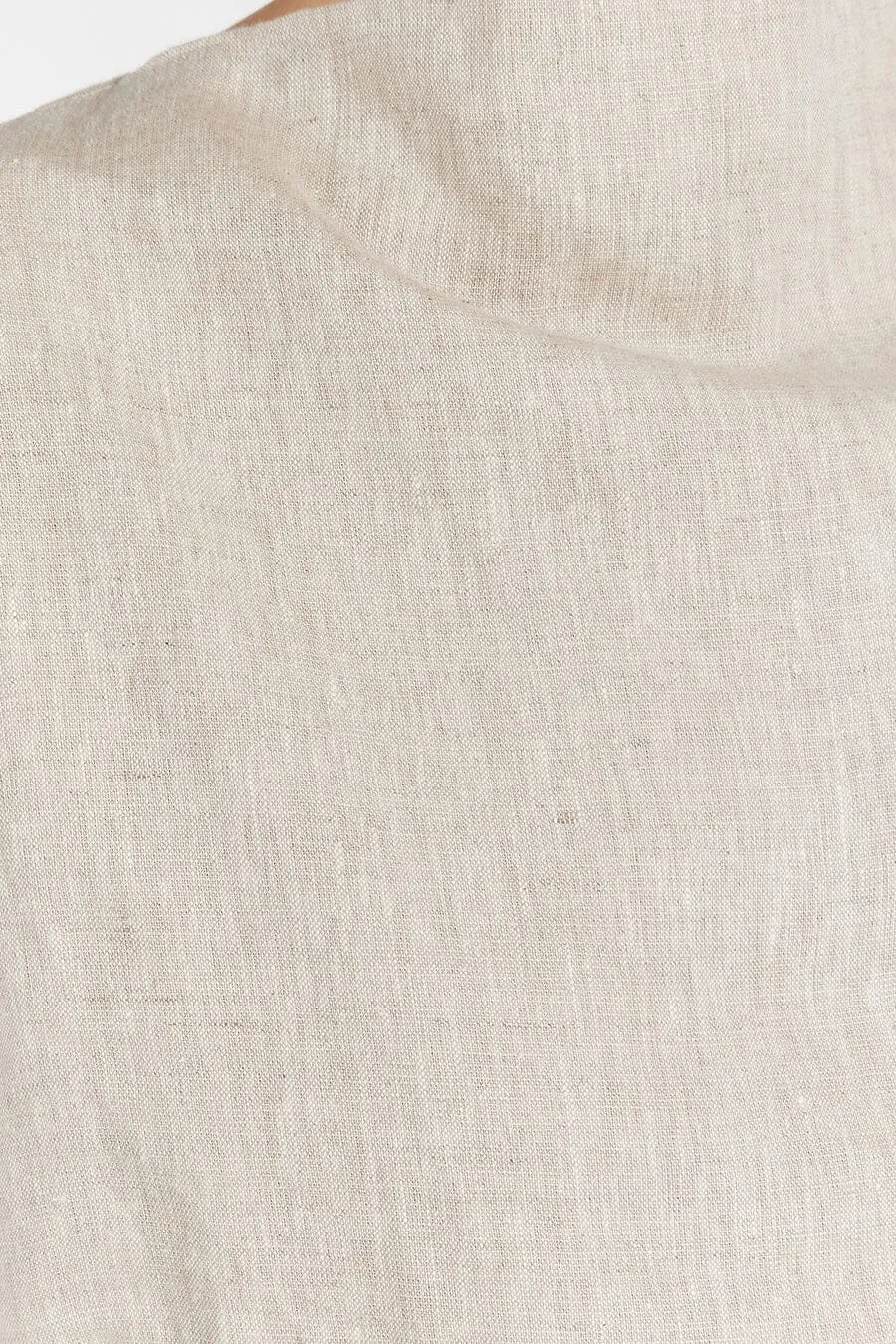 AMY NATURAL LINEN BUBBLE TOP