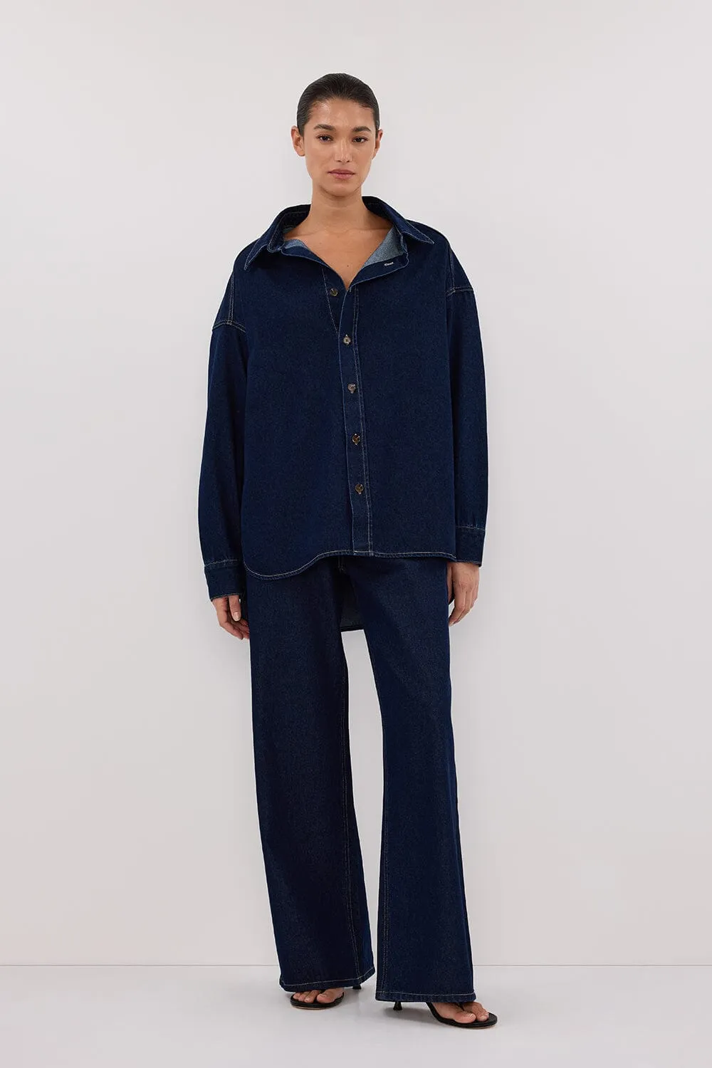 ASHTON INDIGO DENIM SHIRT