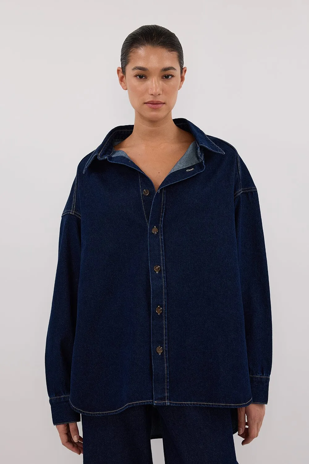 ASHTON INDIGO DENIM SHIRT
