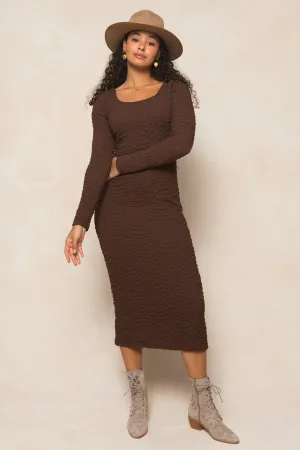 Astrid Dress in Brown - FINAL SALE