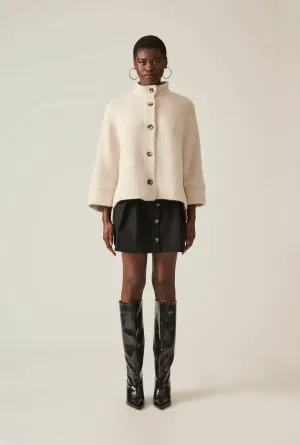 Batwing Cream Jacket