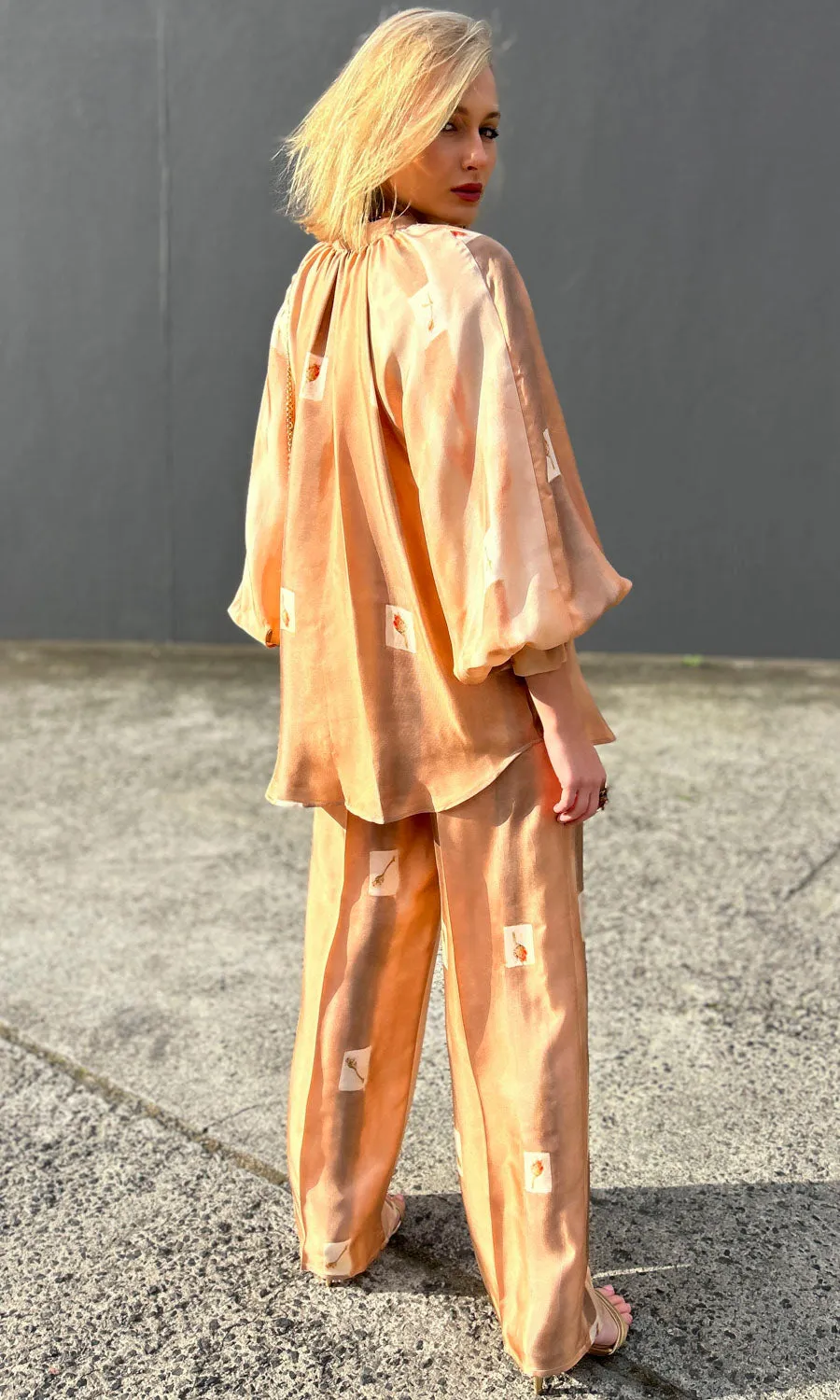 Beatrice b Rosa  Silk Trouser