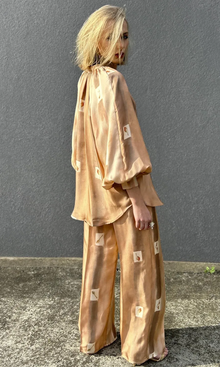 Beatrice b Rosa  Silk Trouser
