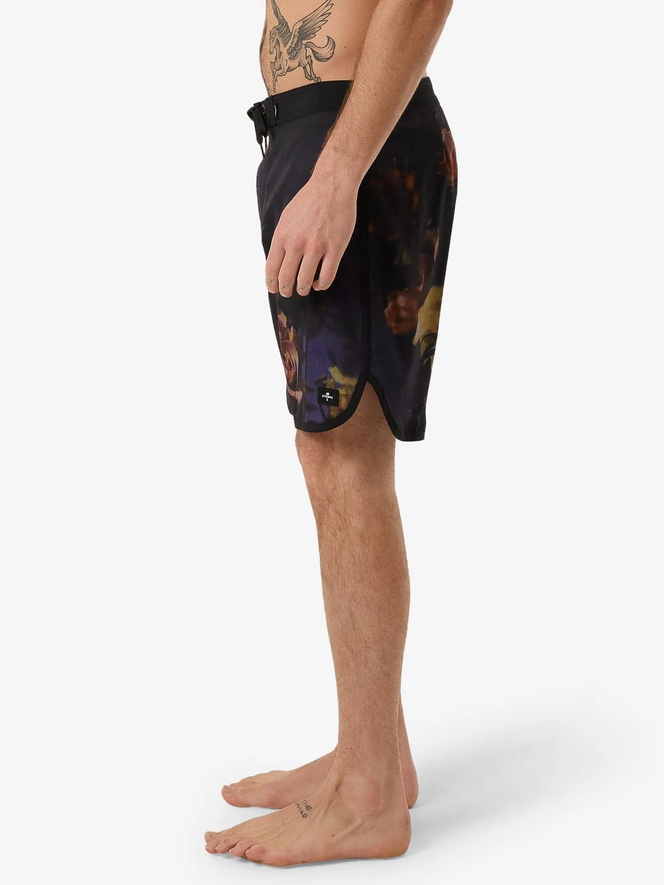 Beauty In Darkness Boardshort - Mood Black
