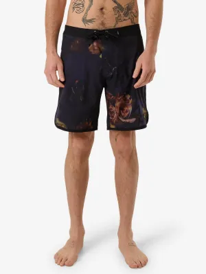 Beauty In Darkness Boardshort - Mood Black