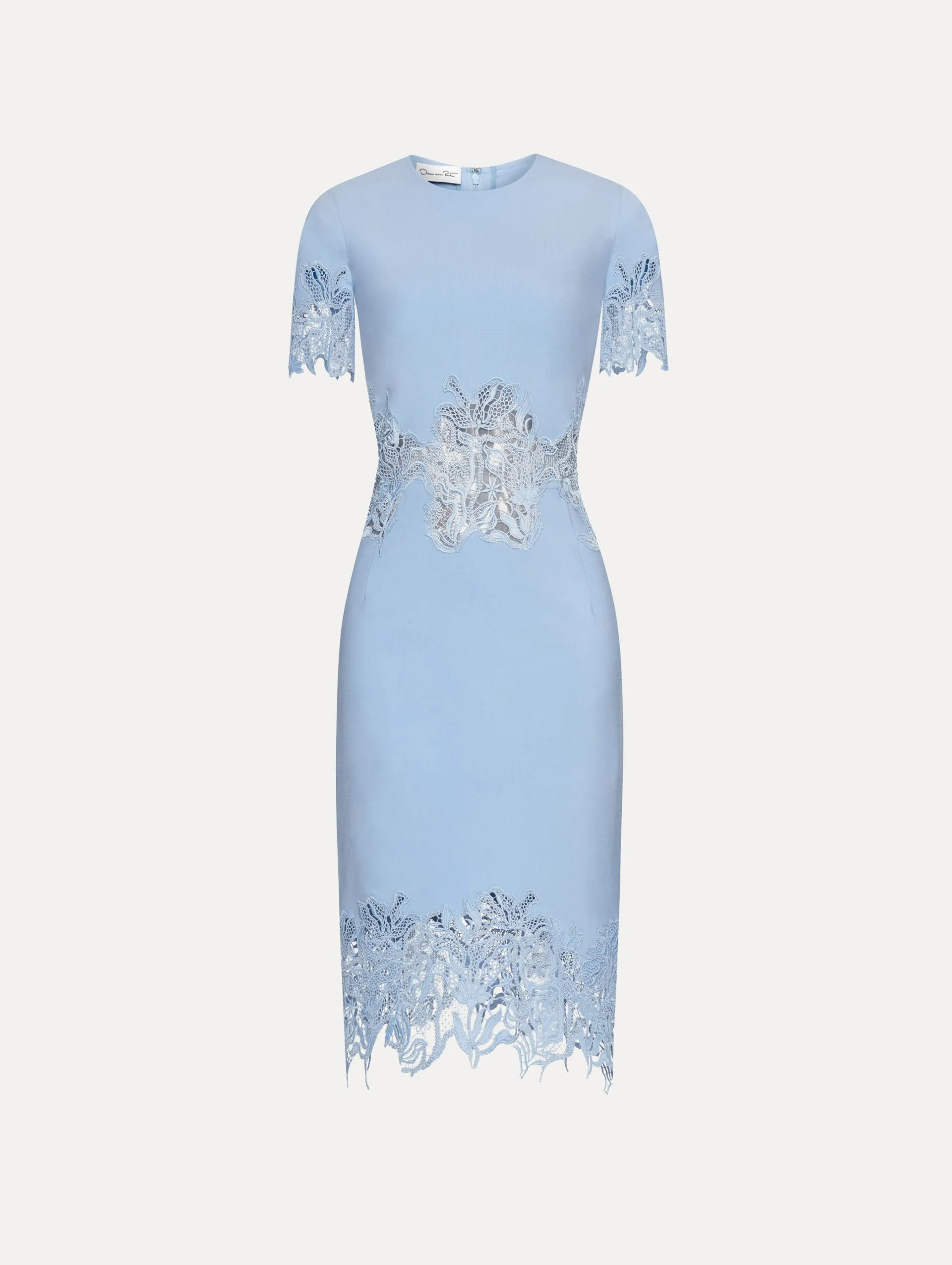 Bellflower Guipure Pencil Dress