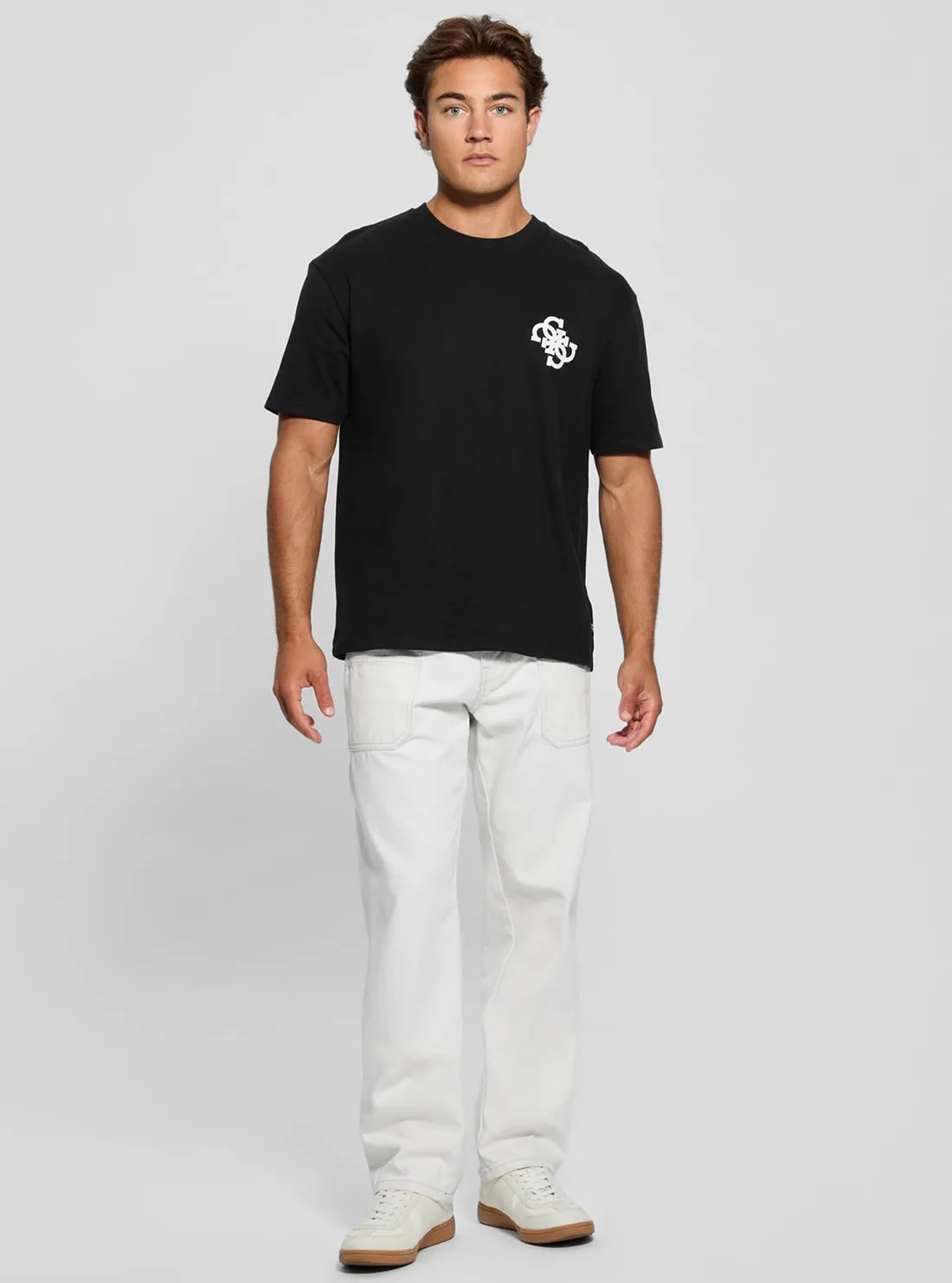 Black Bandana Applique T-Shirt
