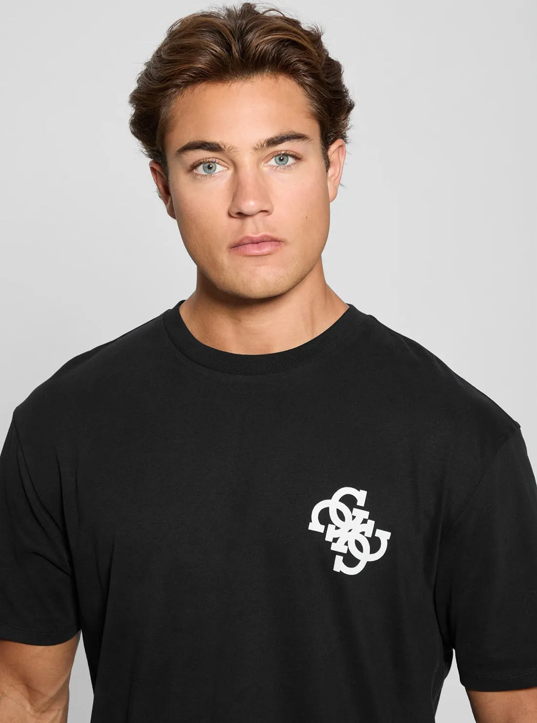 Black Bandana Applique T-Shirt