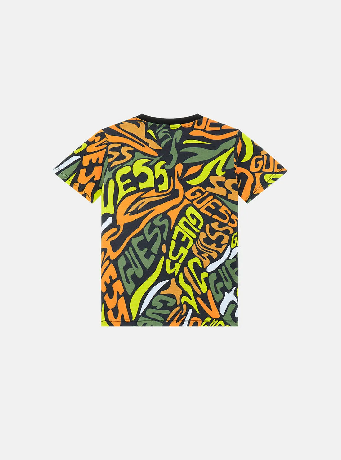Black Multi Logo T-Shirt (7-16)