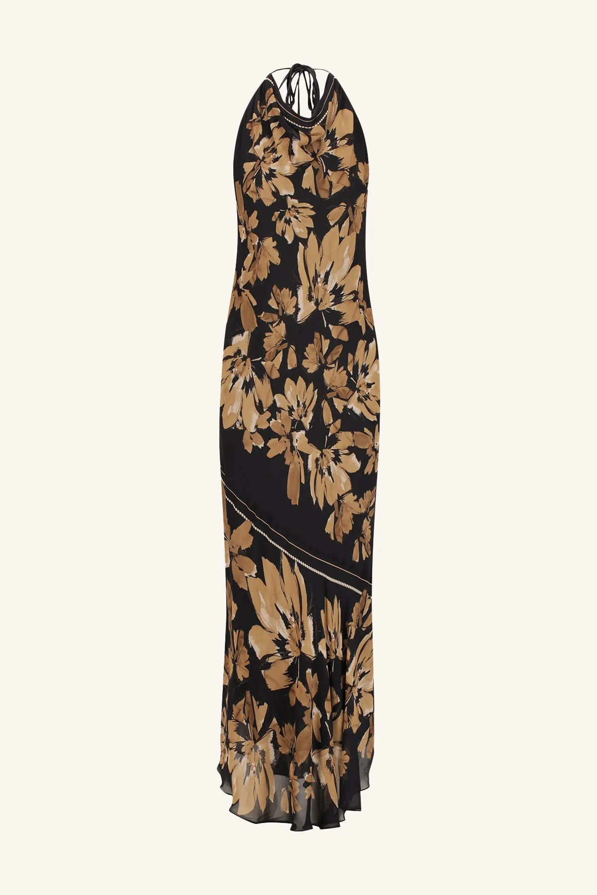 BLEEKER TIE MAXI DRESS