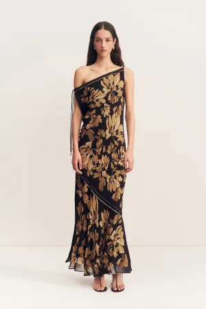 BLEEKER TIE MAXI DRESS