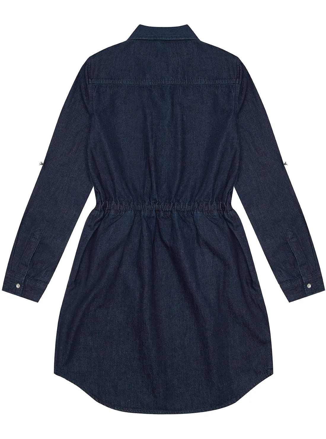 Blue Denim Long Sleeve Dress (7-16)