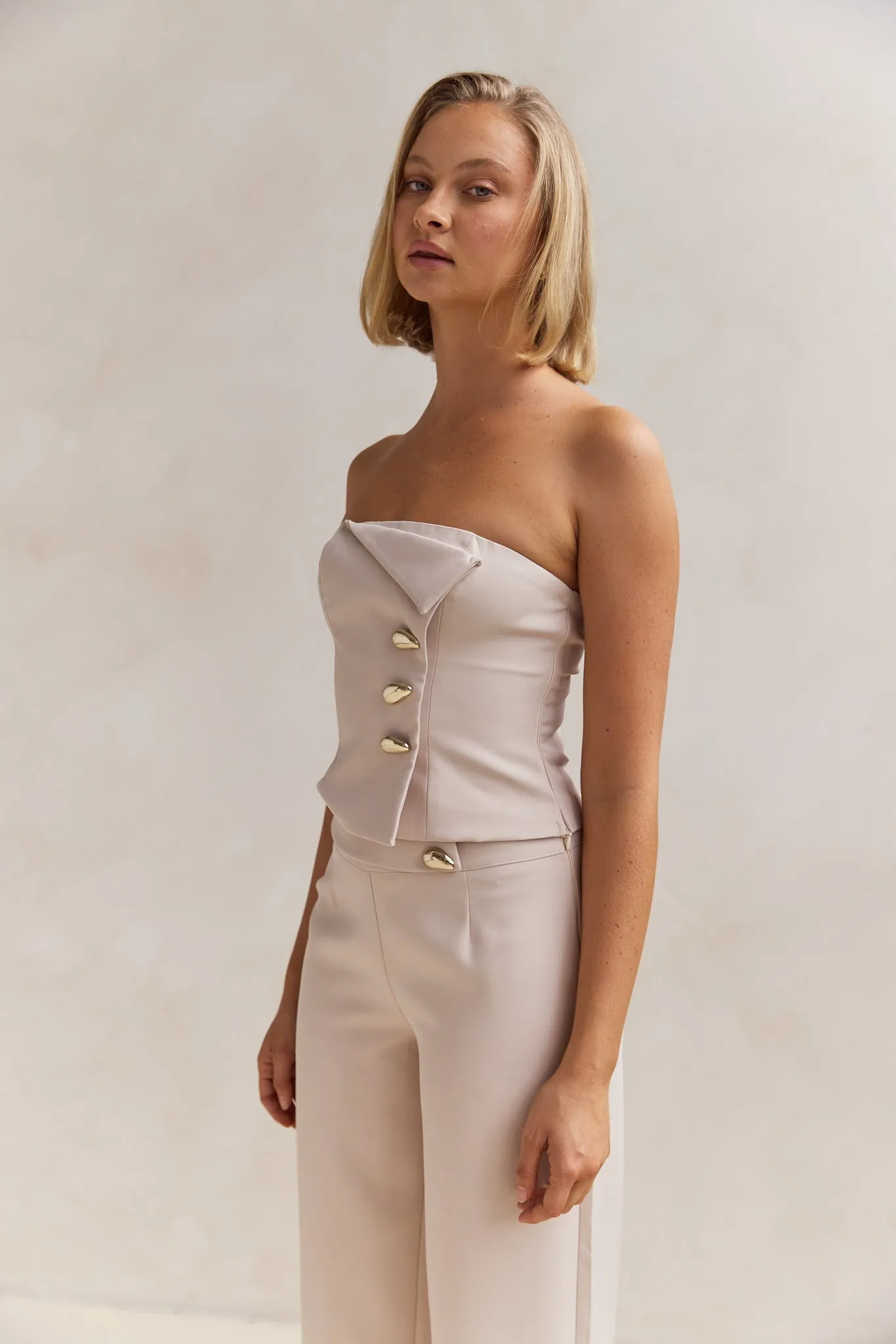Camellia Pant (Beige)