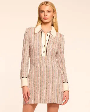 Carolina Sequin Knit Long Sleeve Mini Dress