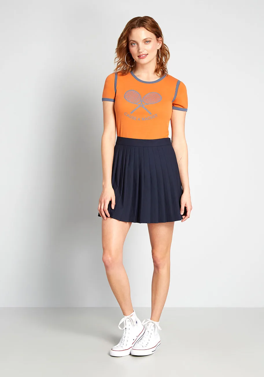 Cause A Racket Ringer Tee