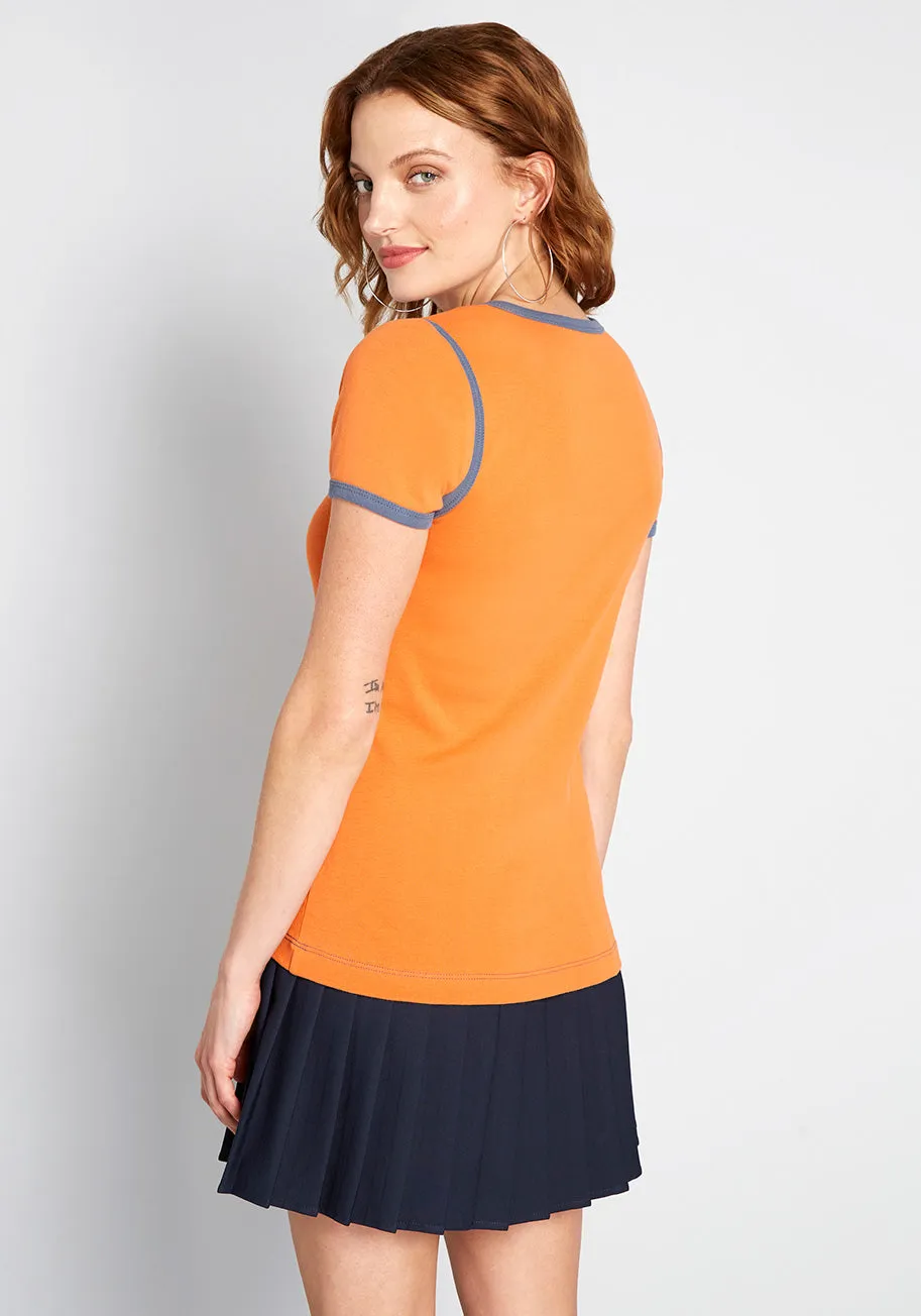 Cause A Racket Ringer Tee