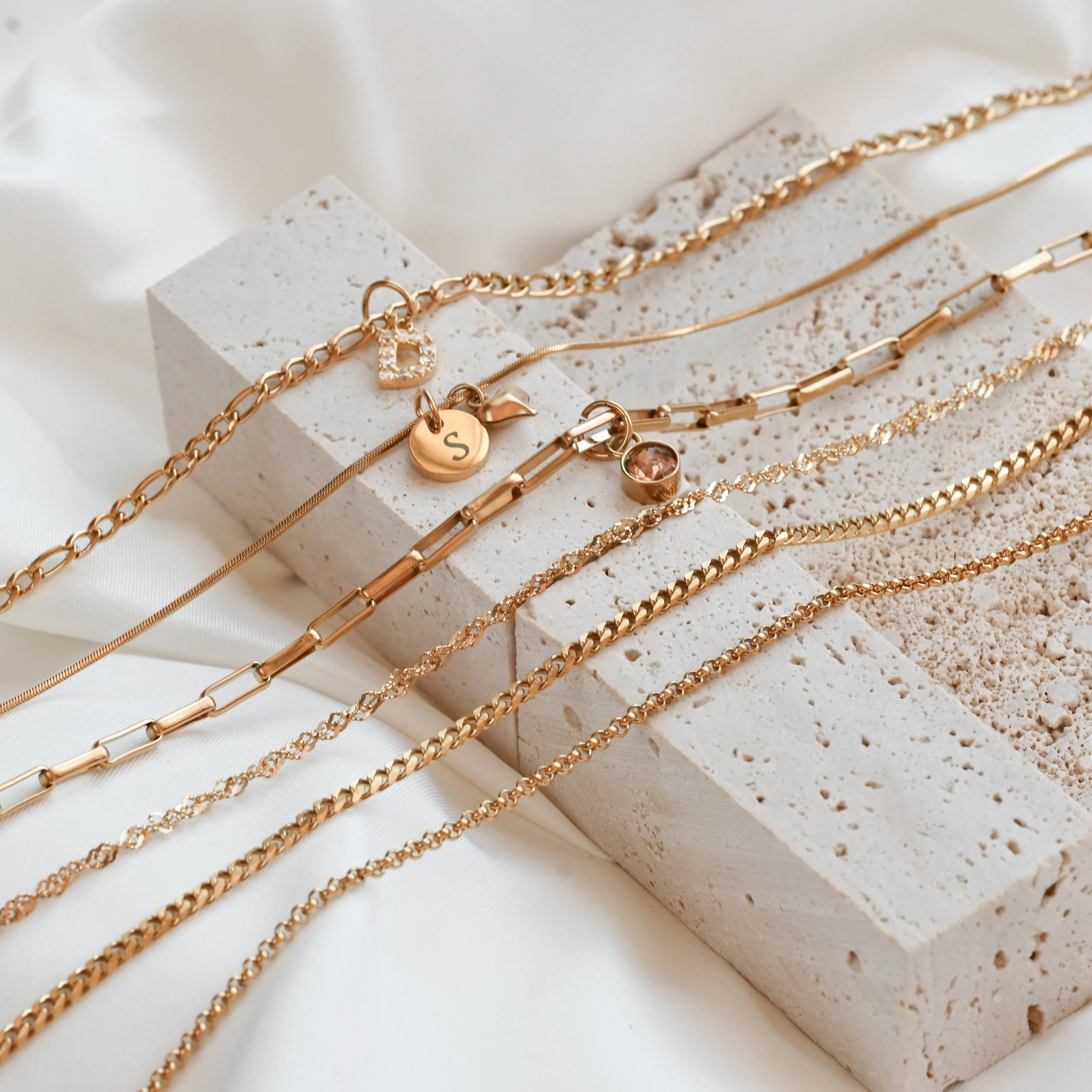 Dainty Chain Necklaces 14-22