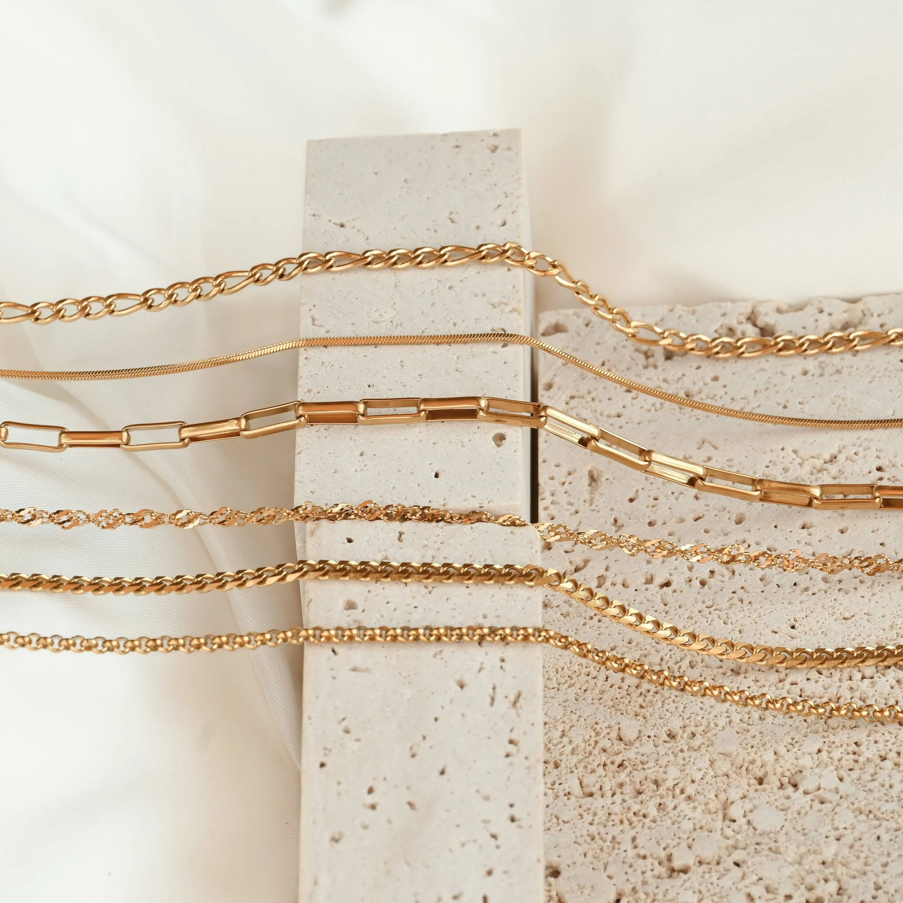 Dainty Chain Necklaces 14-22