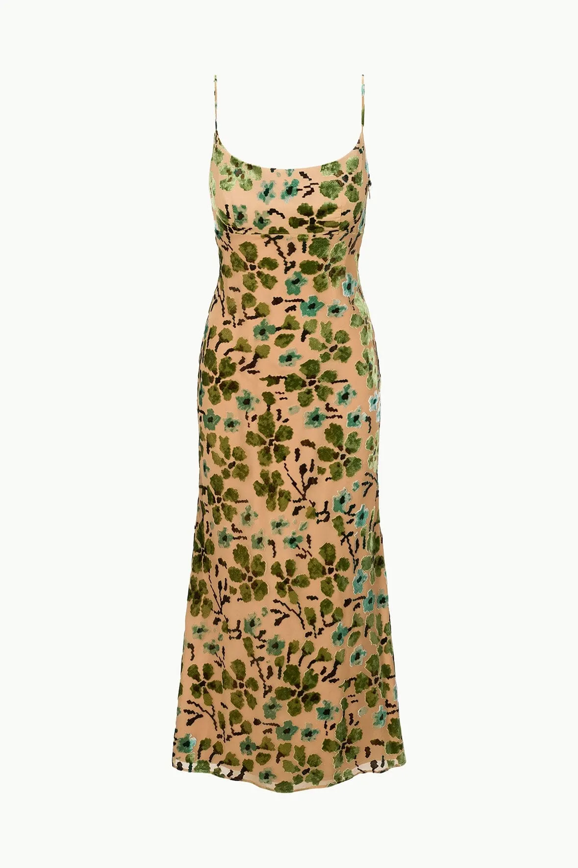 DIANNA DRESS | MOSS FLORAL TAPESTRY