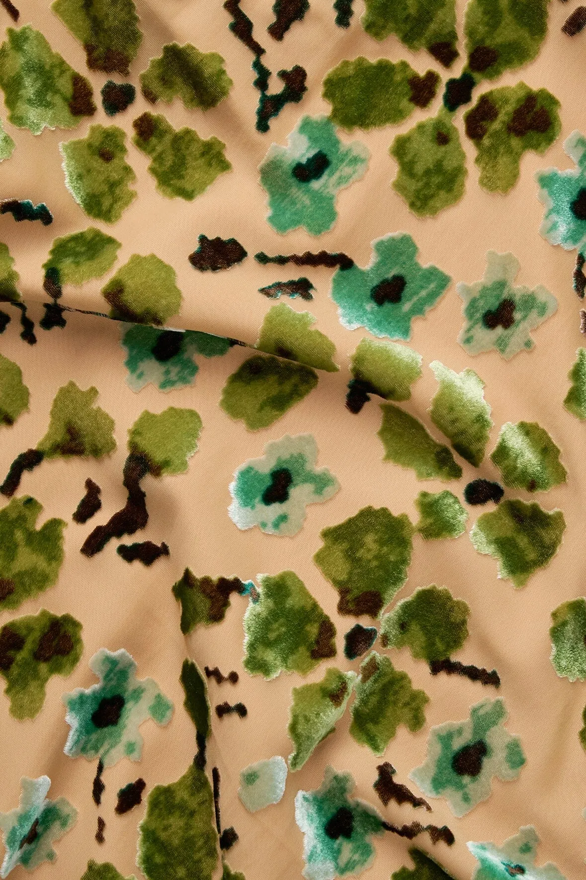 DIANNA DRESS | MOSS FLORAL TAPESTRY