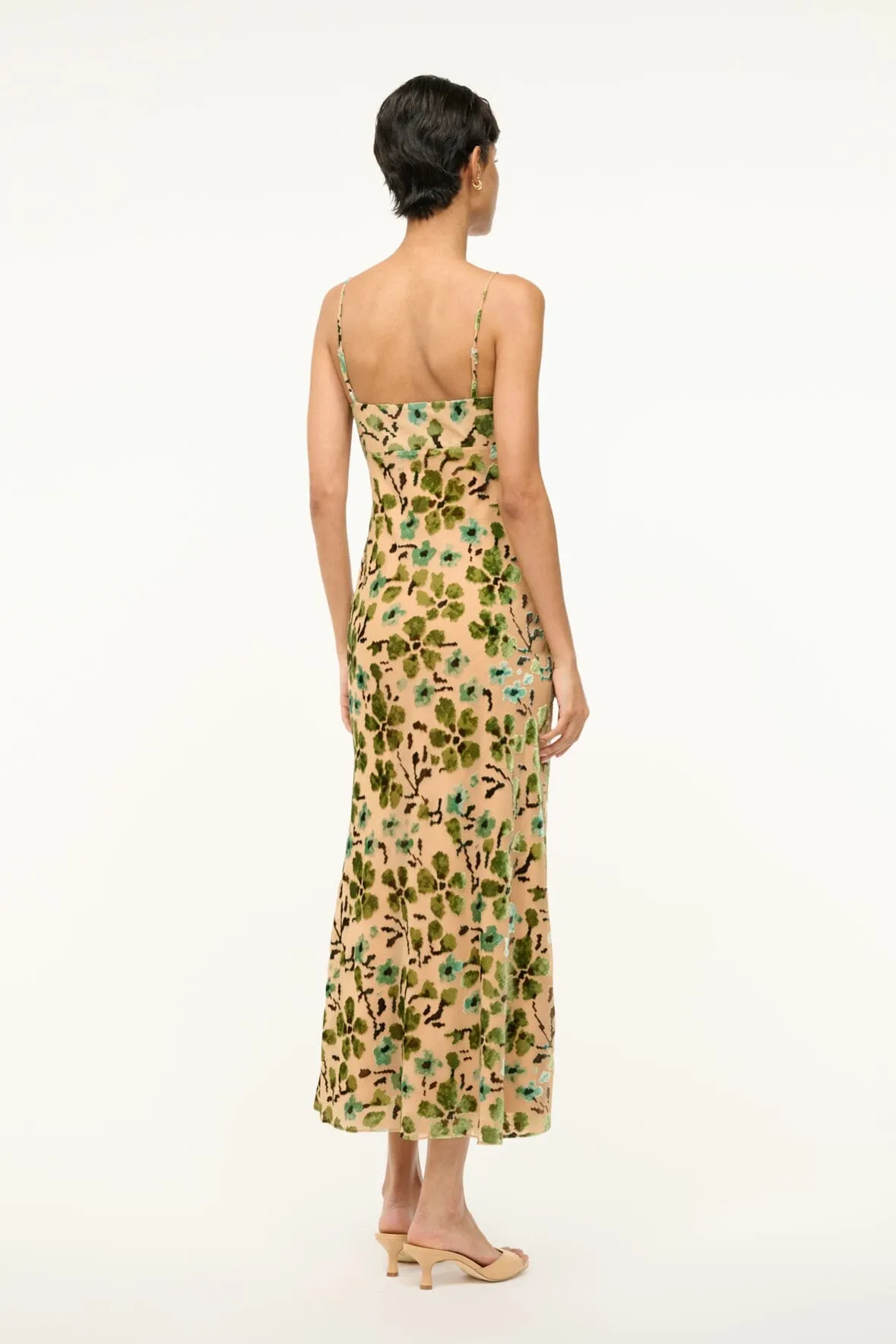 DIANNA DRESS | MOSS FLORAL TAPESTRY