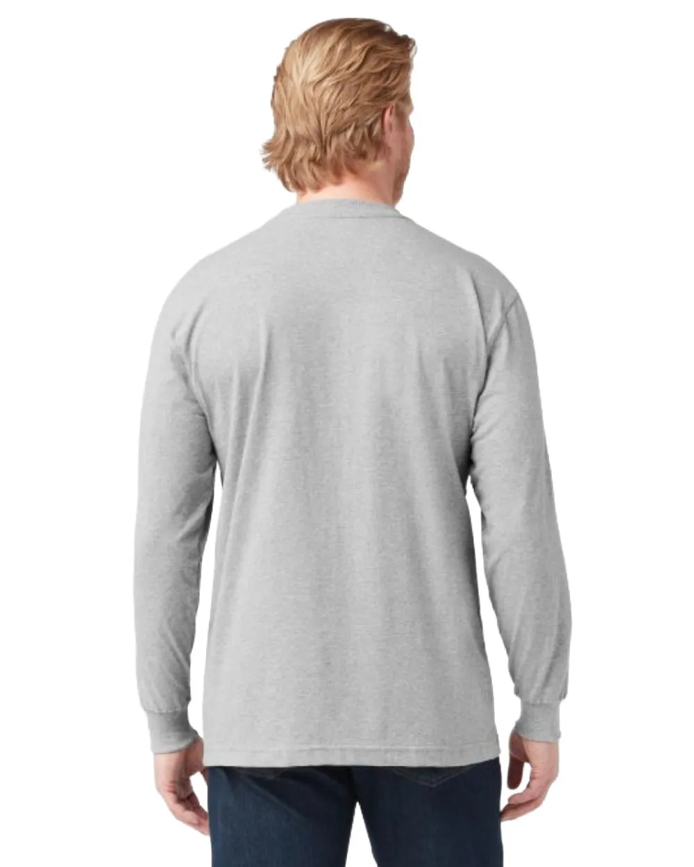 Dickies Mens Long Sleeve Pocket T-Shirt