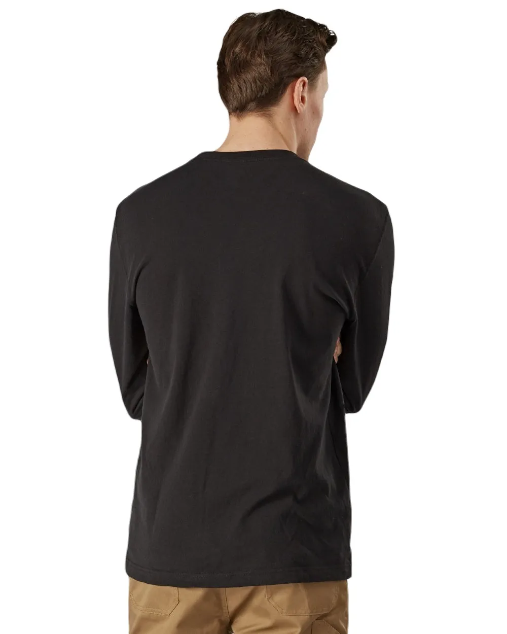 Dickies Mens Long Sleeve Pocket T-Shirt