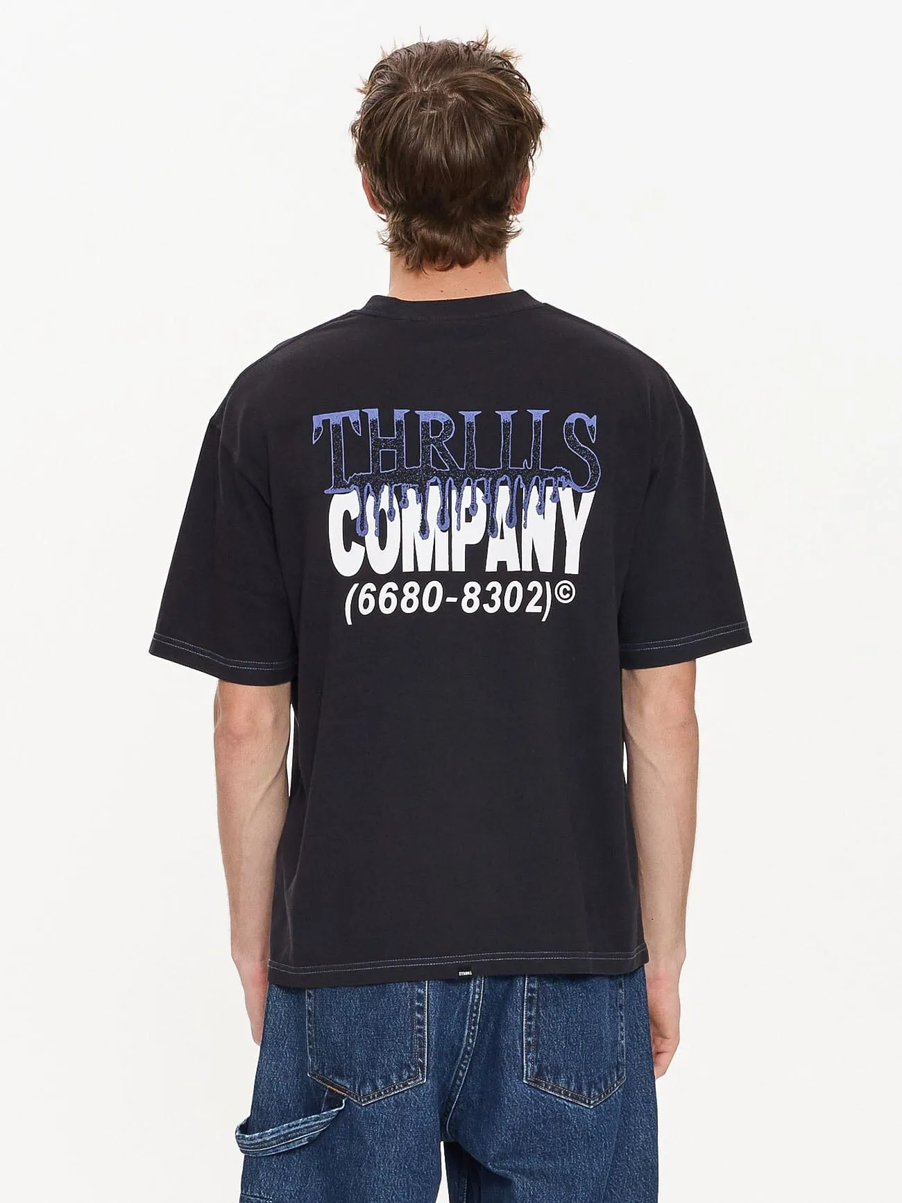 Dispatch Box Fit Oversize Short Tee - Dark Navy
