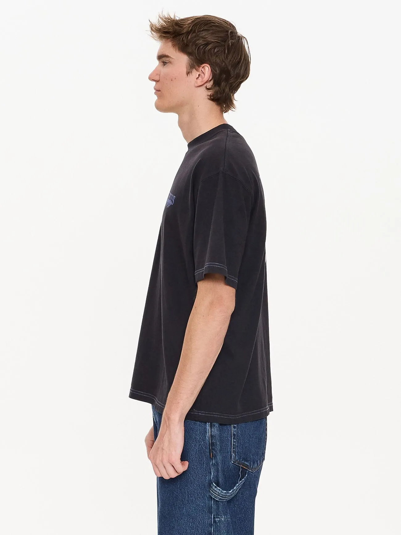 Dispatch Box Fit Oversize Short Tee - Dark Navy