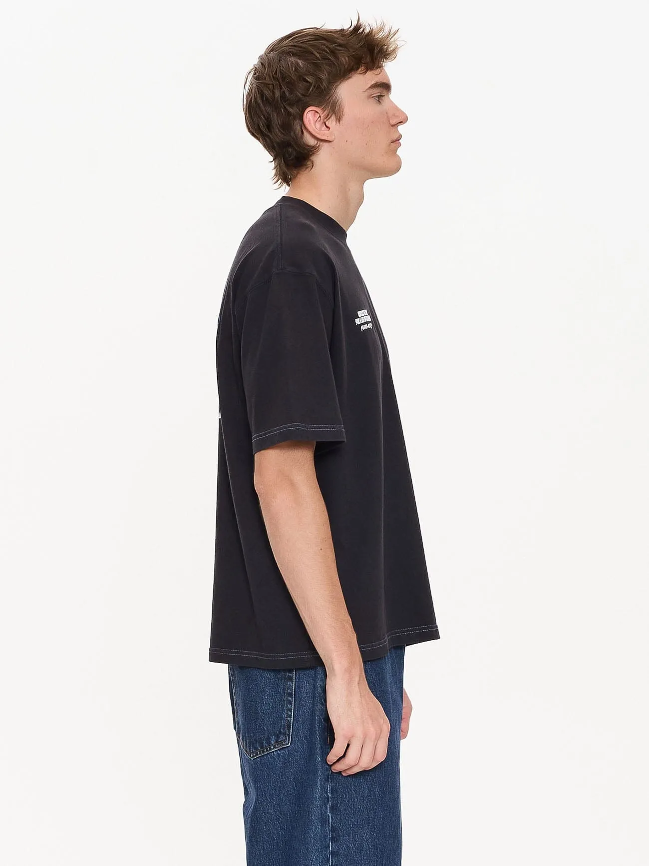 Dispatch Box Fit Oversize Short Tee - Dark Navy