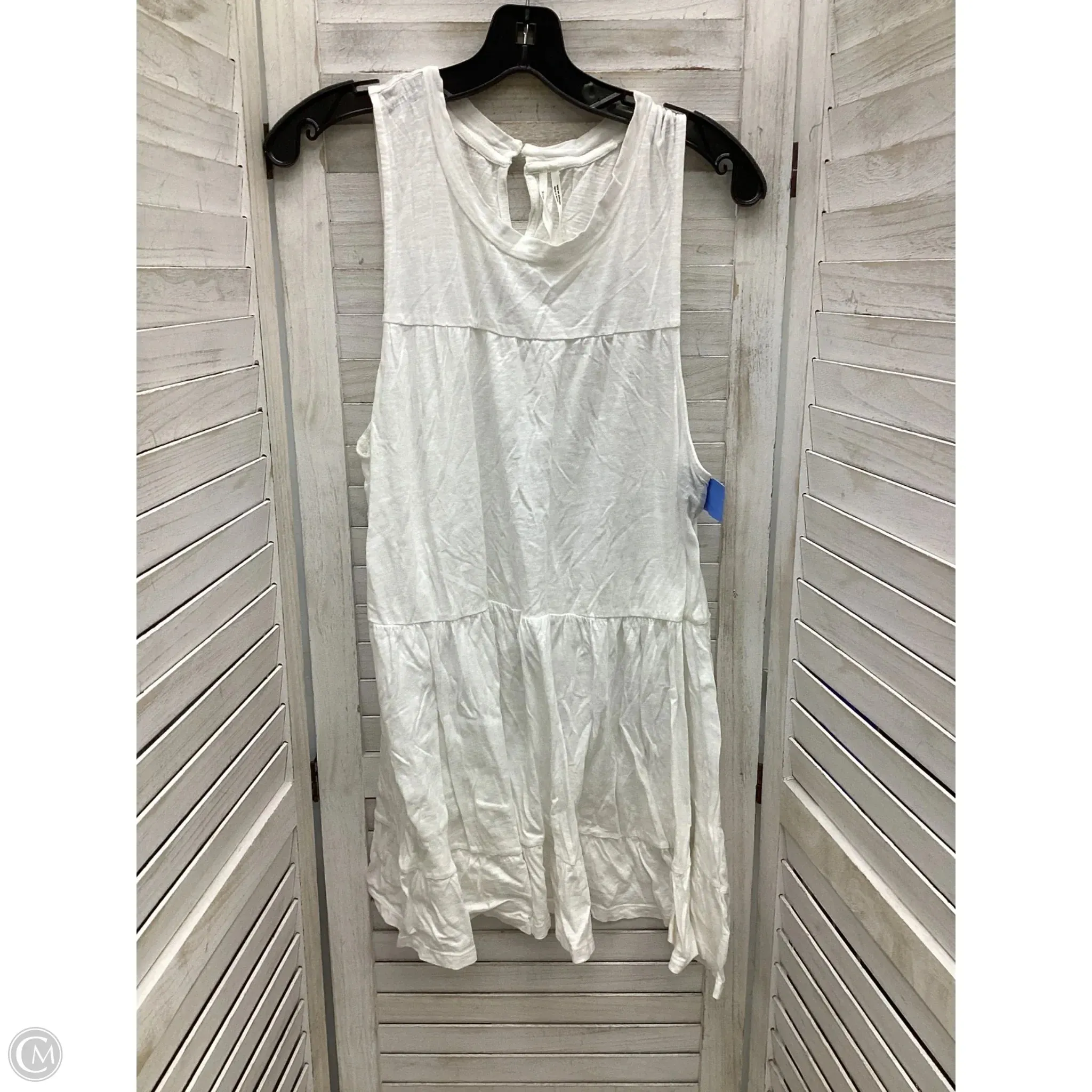 Dress Casual Short By Anthropologie In White, Size: M
