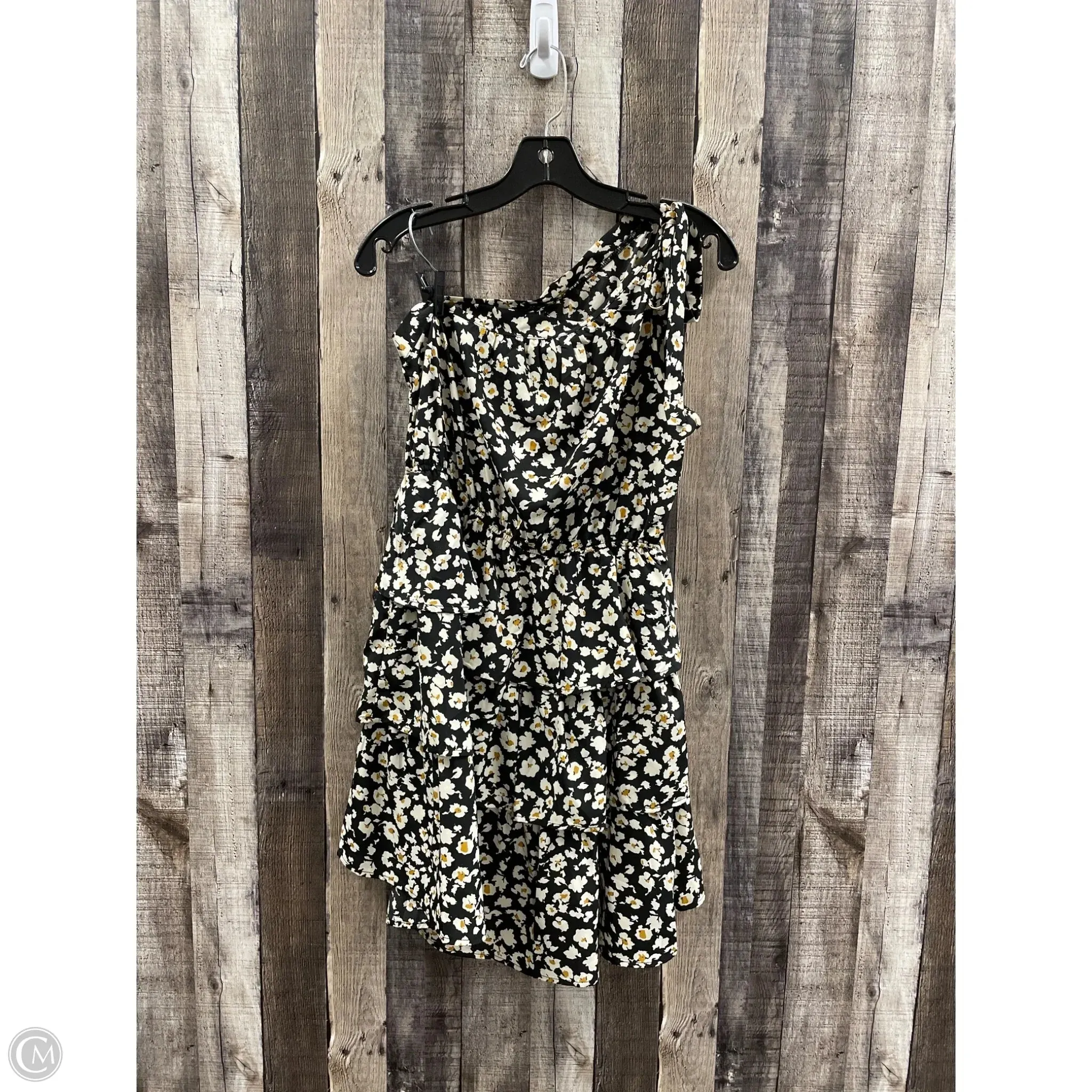 Dress Casual Short By Cme In Floral Print, Size: L
