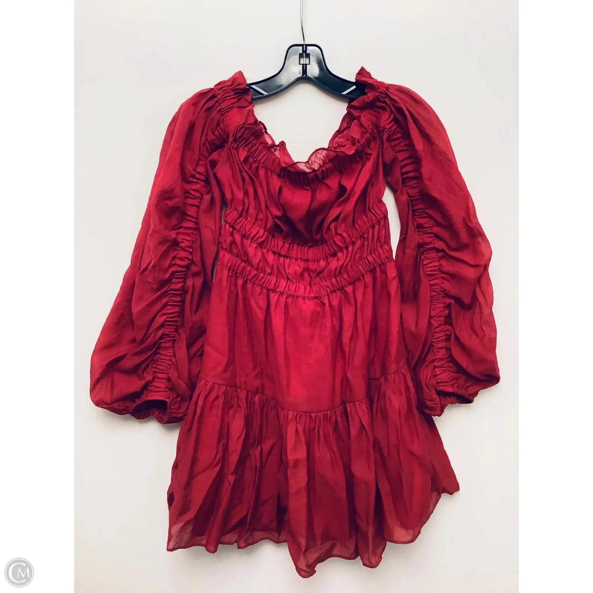 Dress Casual Short By Mustard Seed In Red, Size: S
