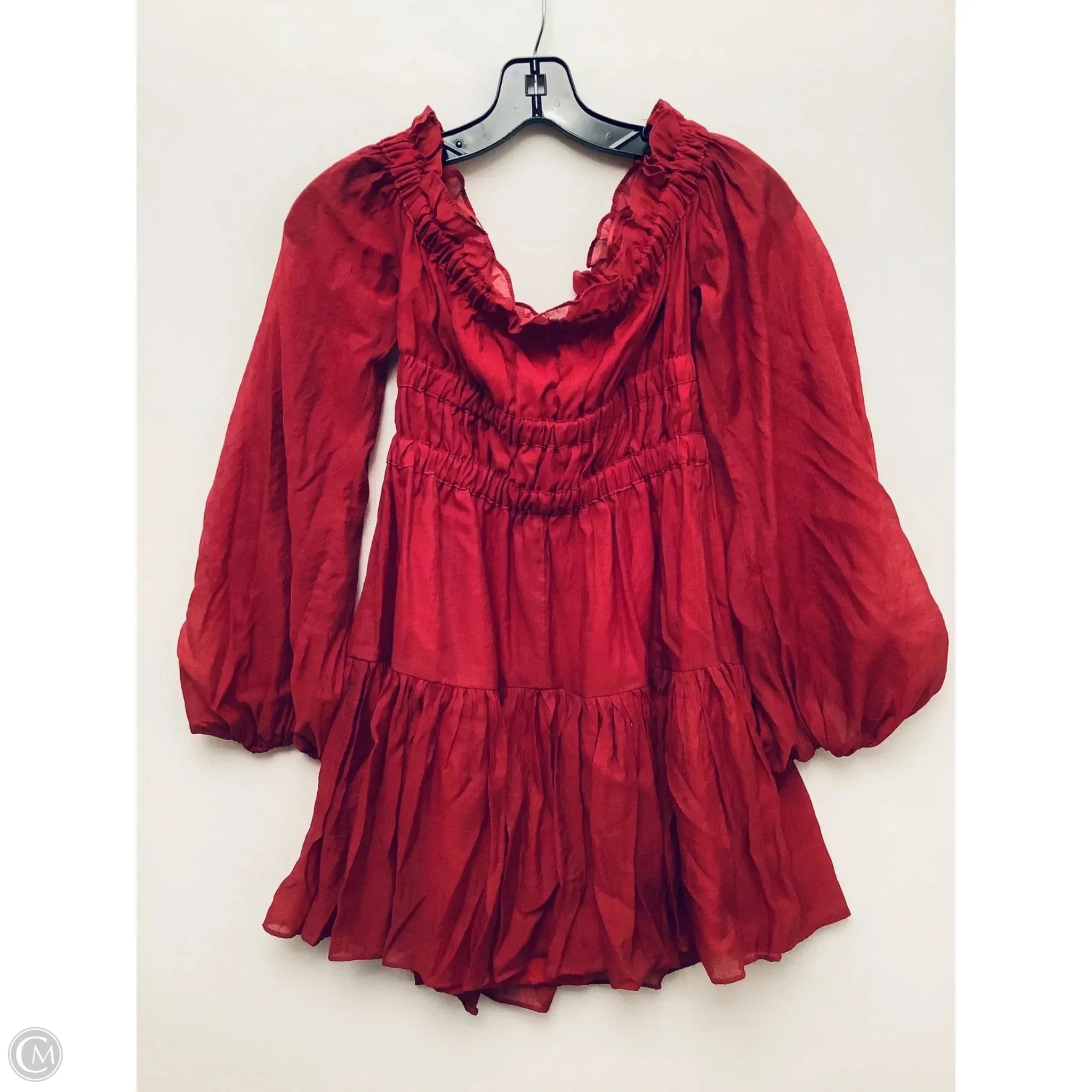 Dress Casual Short By Mustard Seed In Red, Size: S