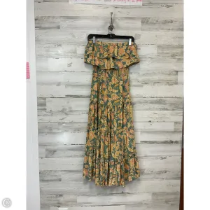 Dress Party Long By 1.state In Green & Pink, Size: Xs