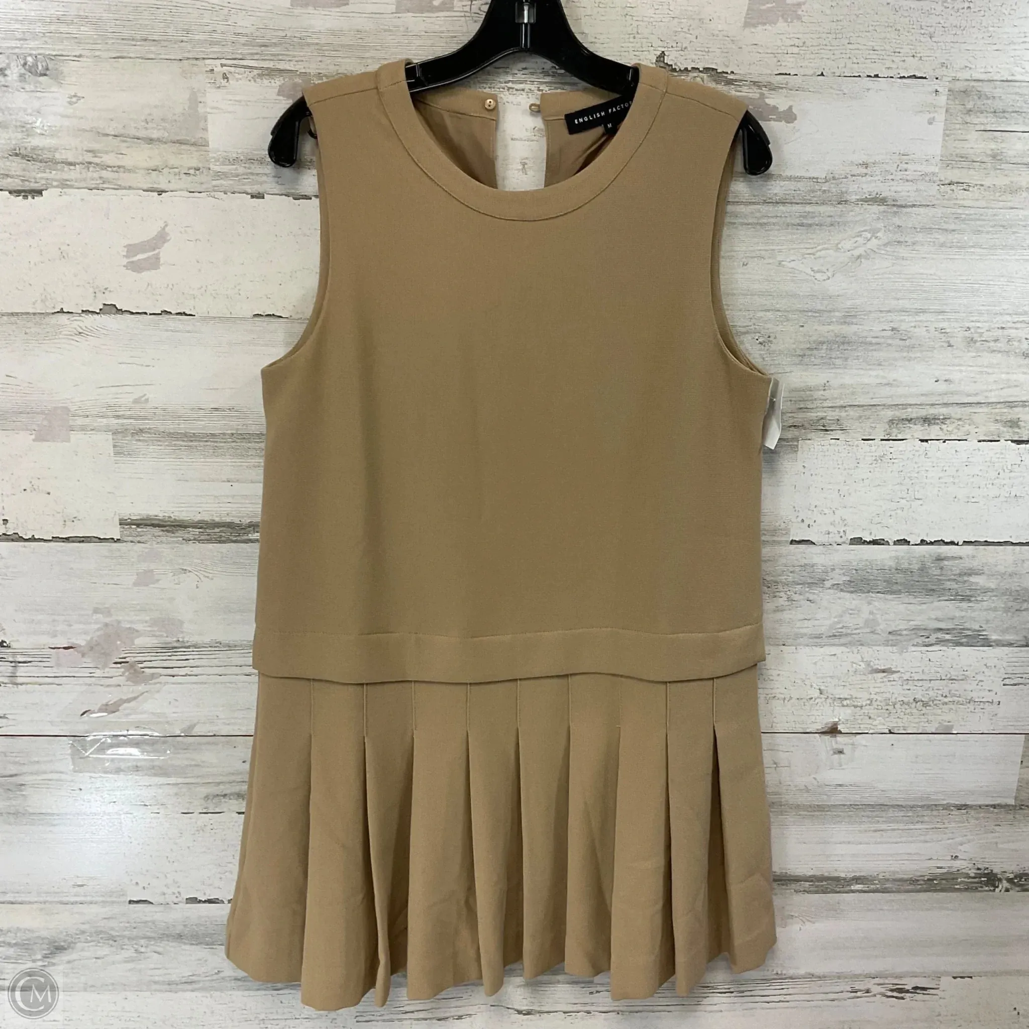 Dress Party Short By English Factory In Tan, Size: M
