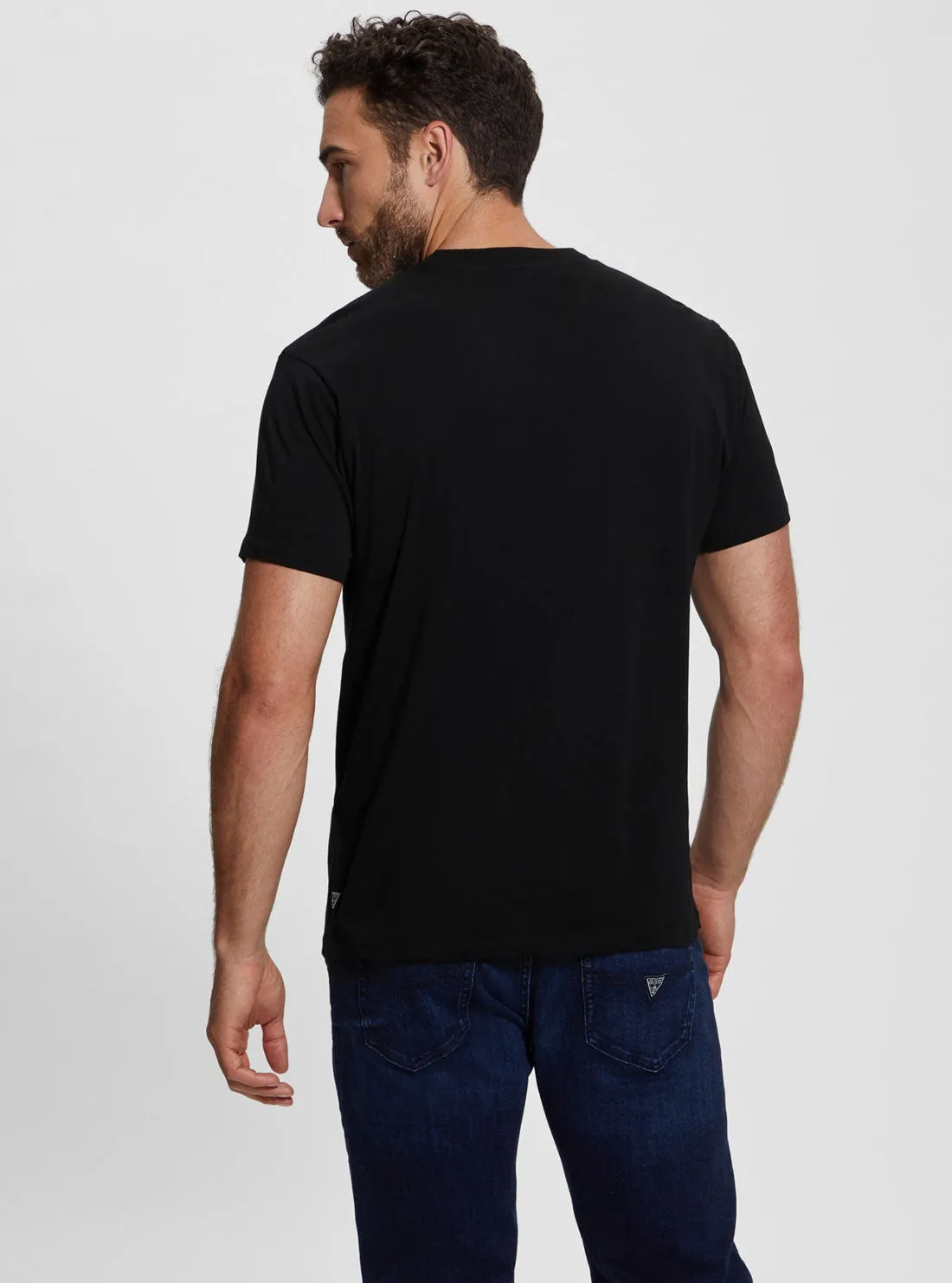 Eco Black Short Sleeve LA T-Shirt