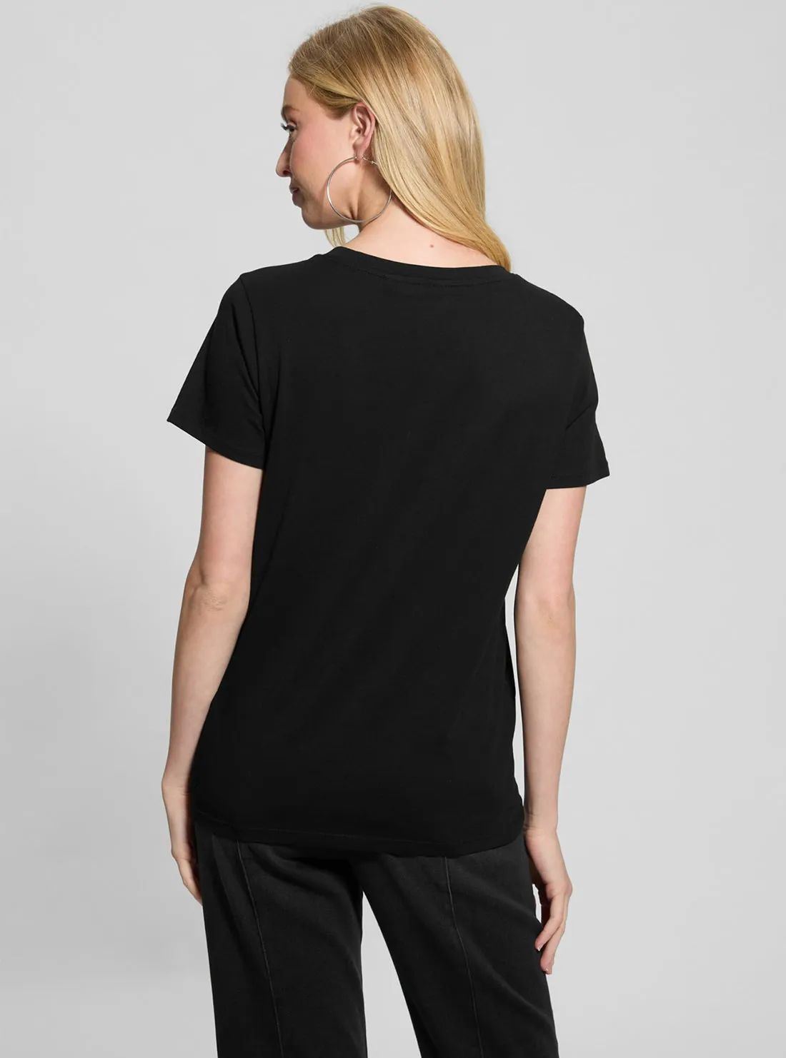 Eco Black Tiger Eyes T-Shirt