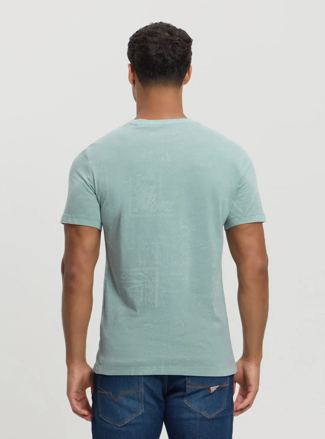Eco Blue Lasered T-Shirt