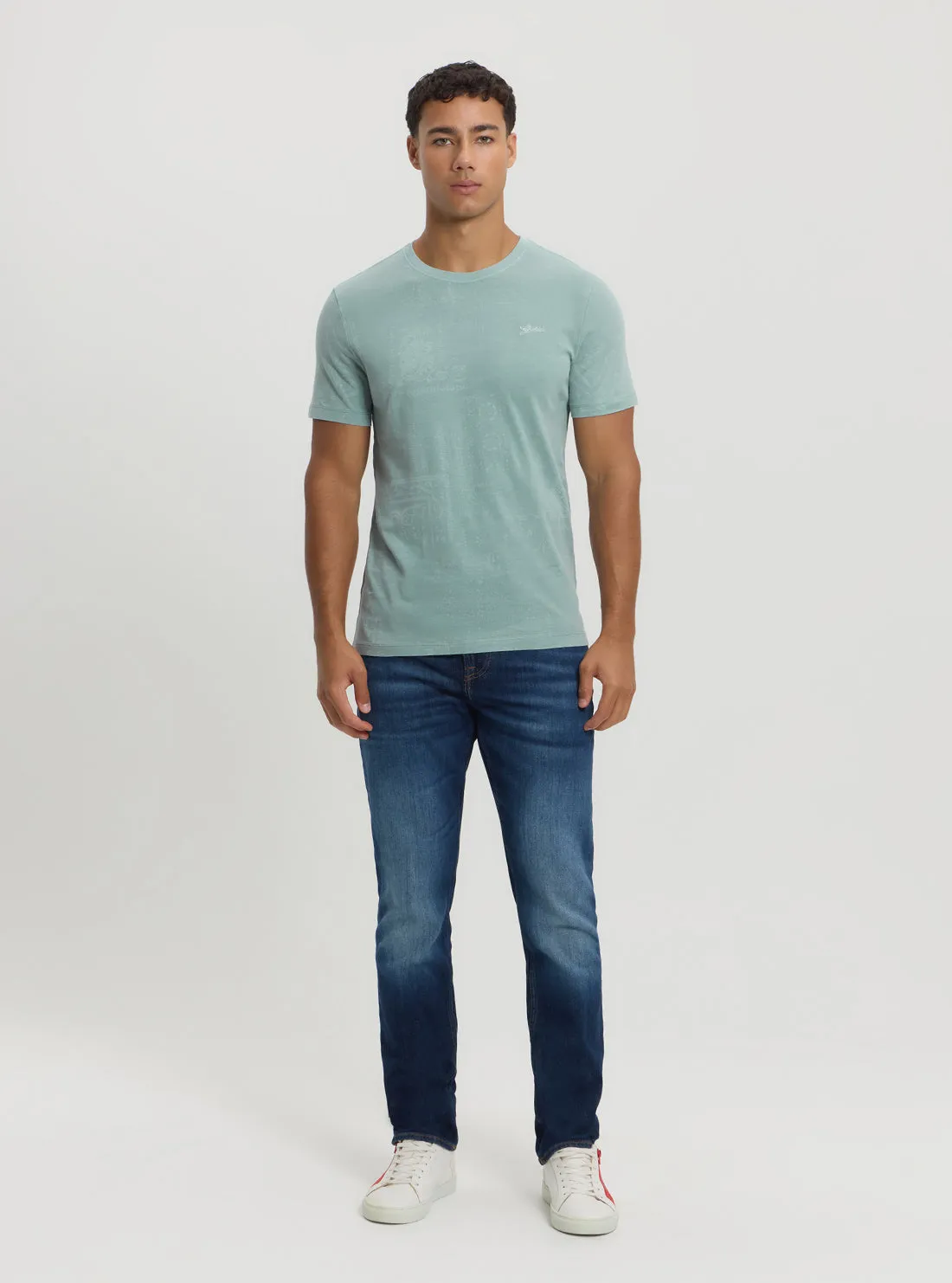 Eco Blue Lasered T-Shirt