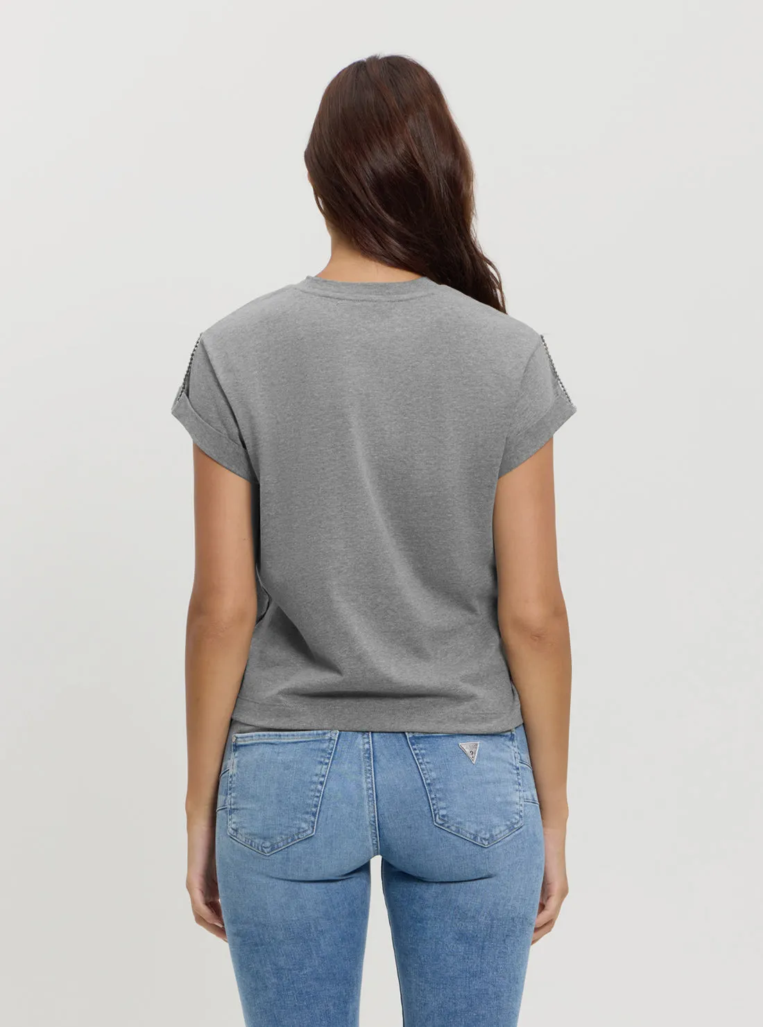 Eco Grey Strass T-Shirt