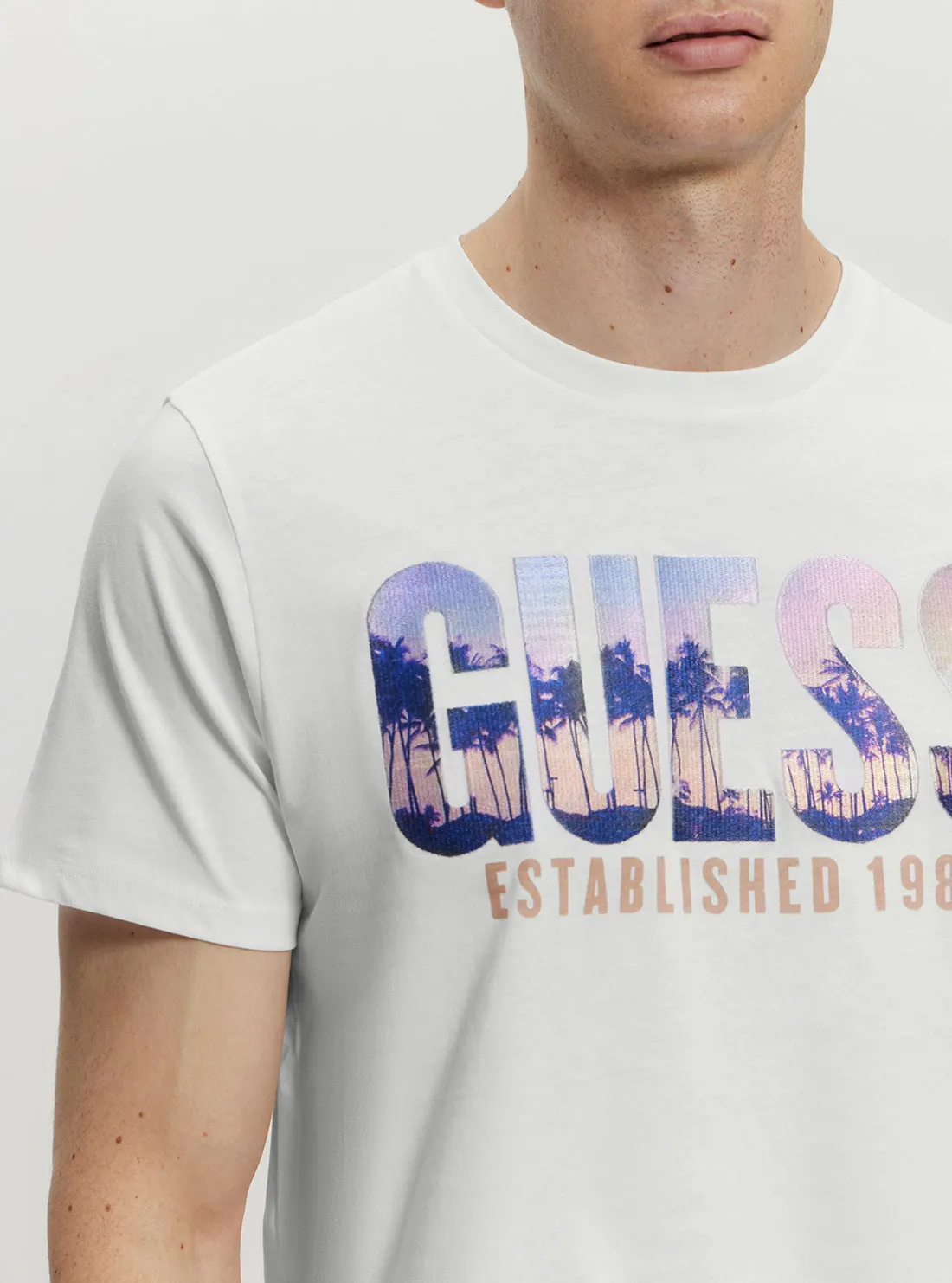 Eco White City of Palms T-Shirt