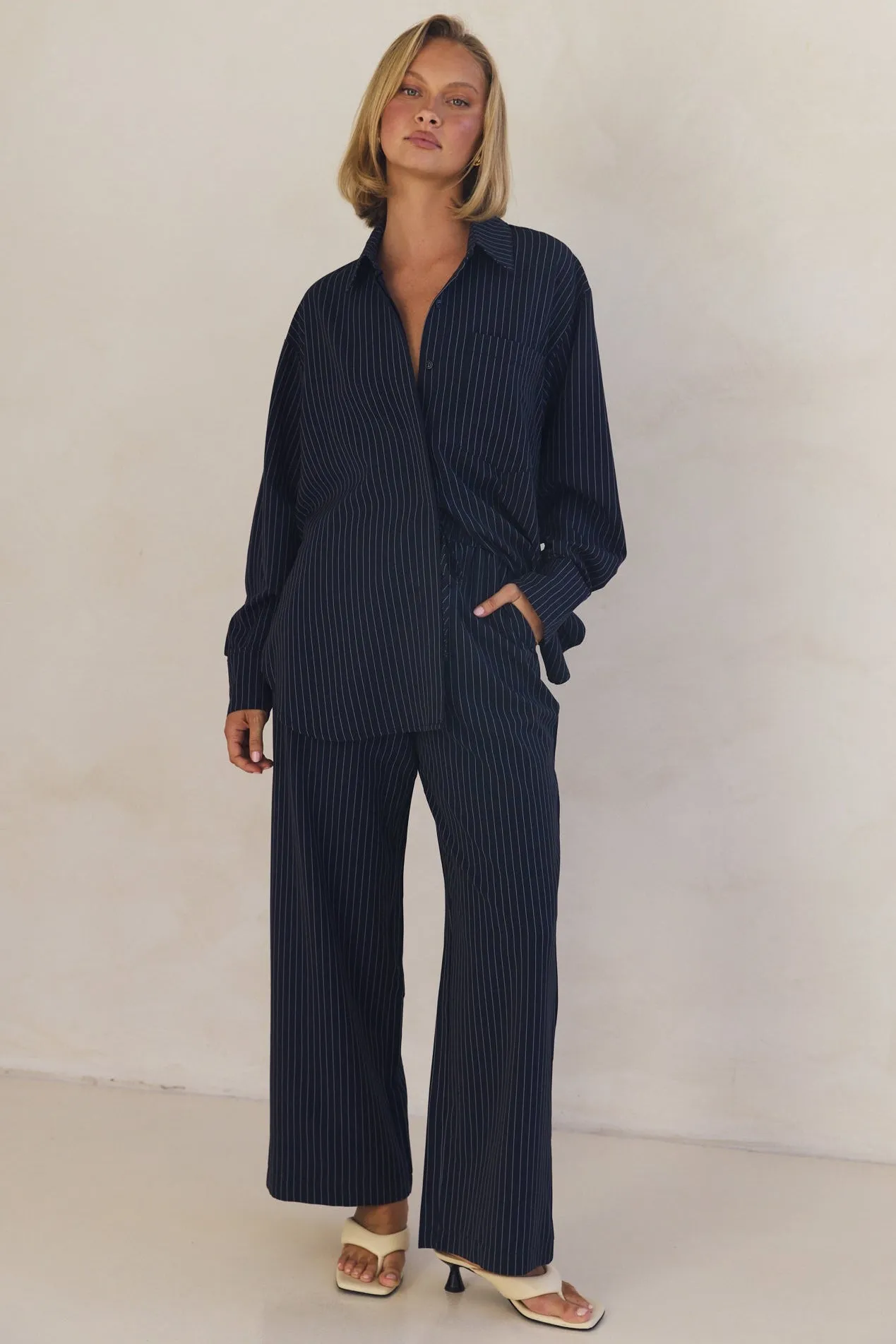 Eleanor Shirt (Navy)