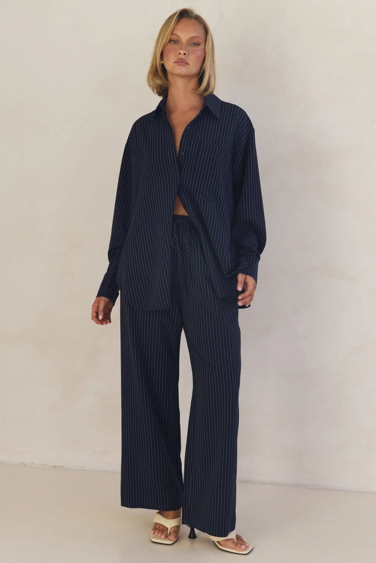 Eleanor Shirt (Navy)