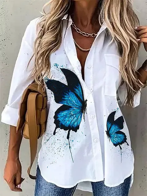 Elegant Blouse Women Casual Shirt