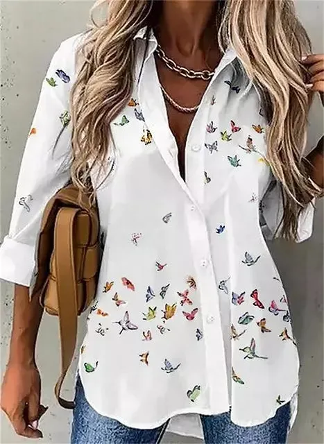 Elegant Blouse Women Casual Shirt