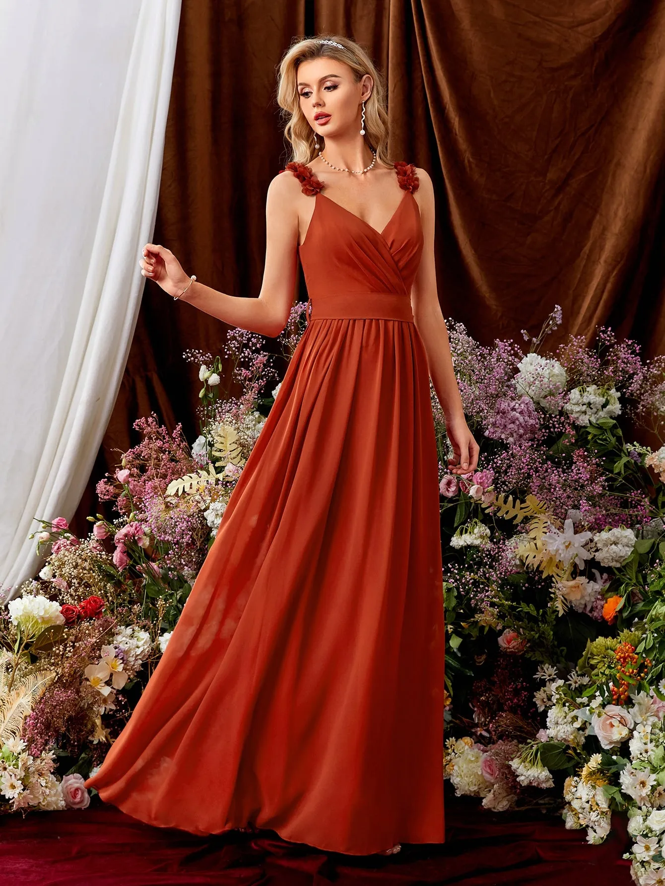Elegant Women Party Dress Bridesmaid Dress