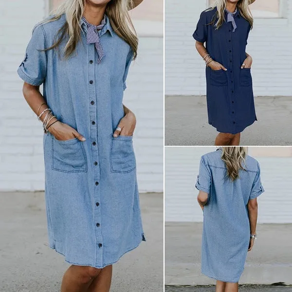 Fashion Dress For Women Shirt Dress For Women